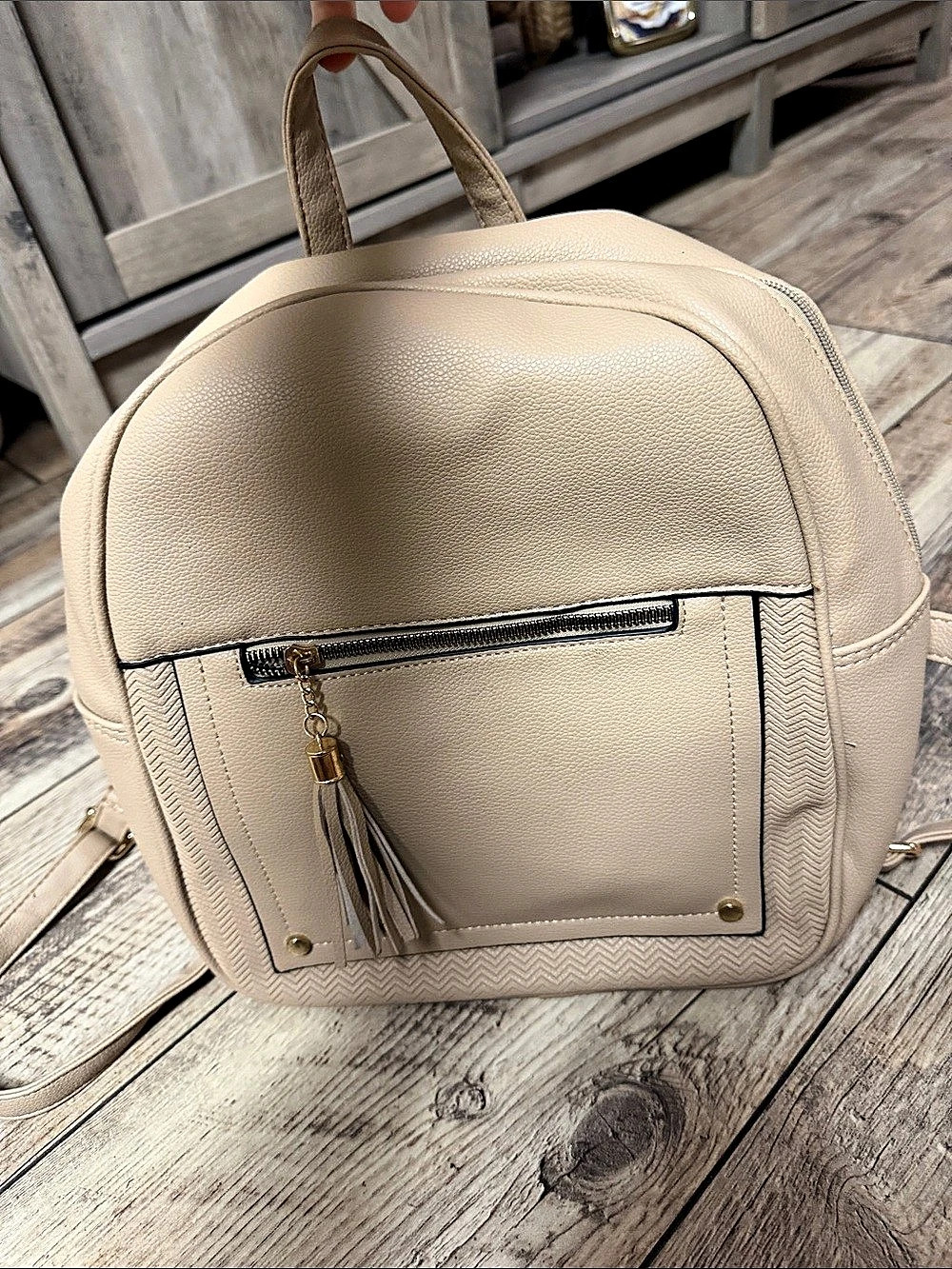 Montana West Beige Backpack